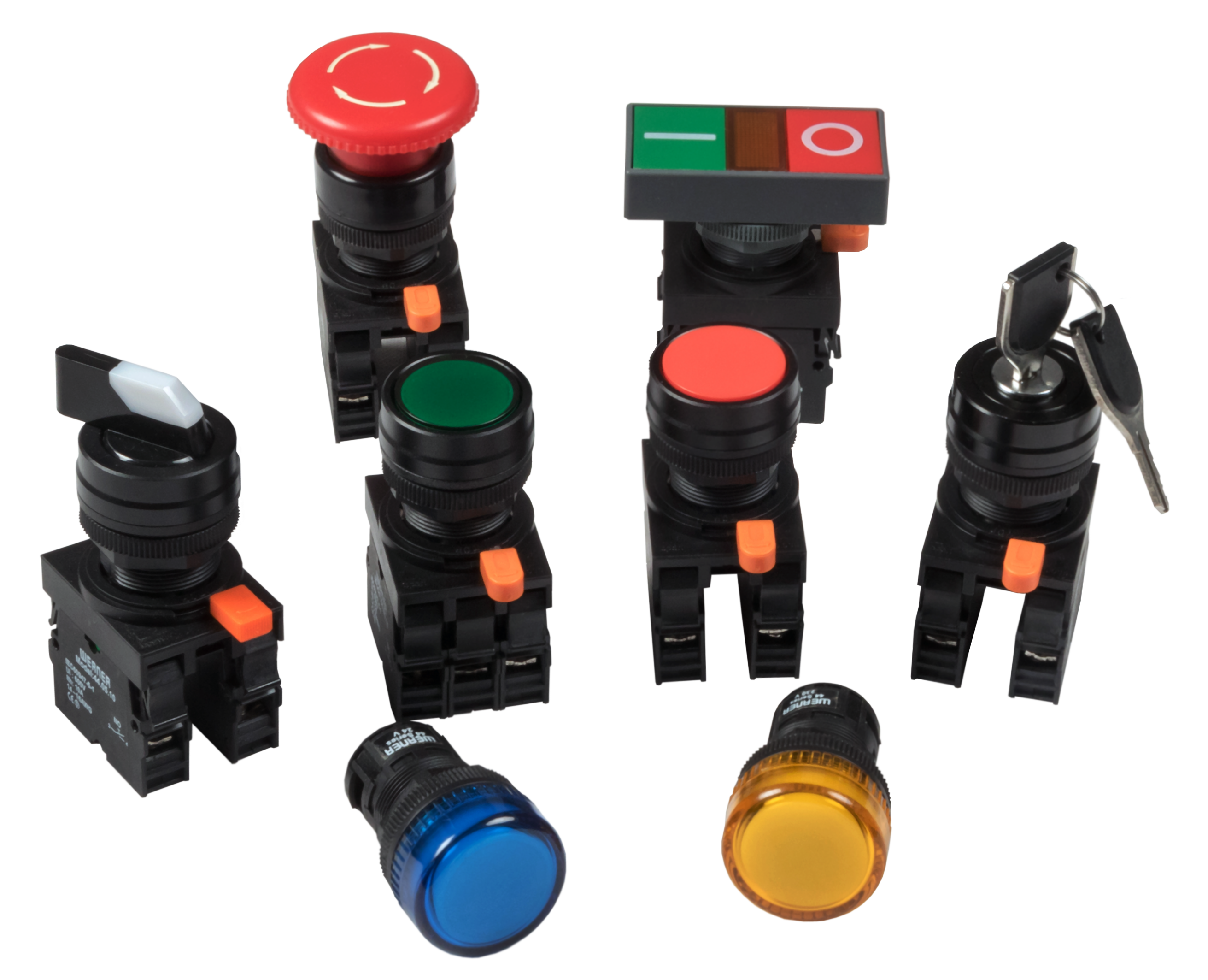 Werner 41 Series Pushbutton Switches